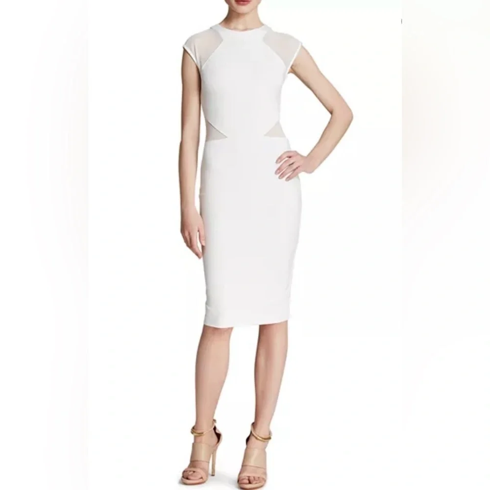french connection jersey dress | Dresses | French Connection Vivien Paneled TTIT_Viscosa